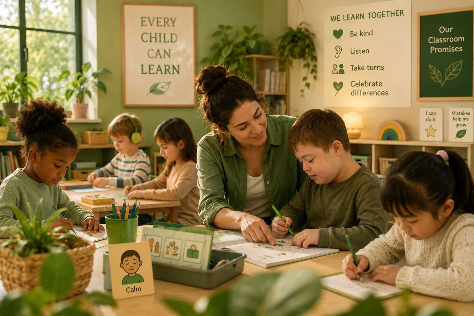 Inclusive elementary classroom cover image